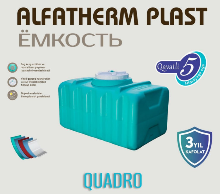 Bak QUADRO Alfaterm plast