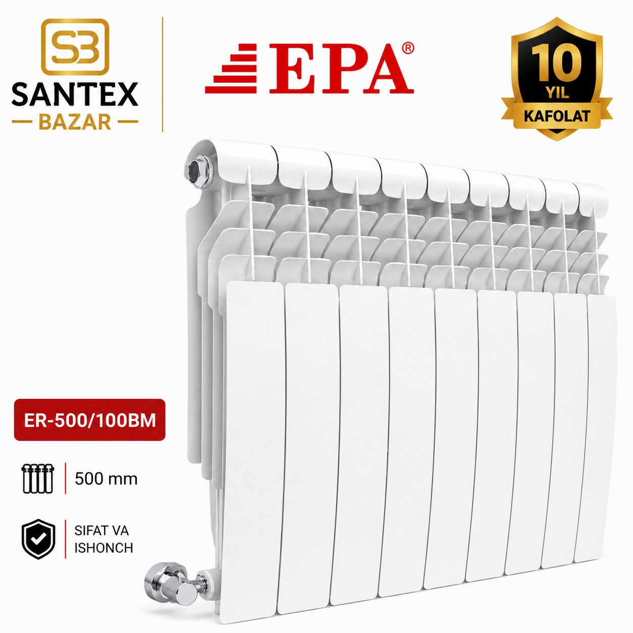 EPA ER-500/100BM radiator