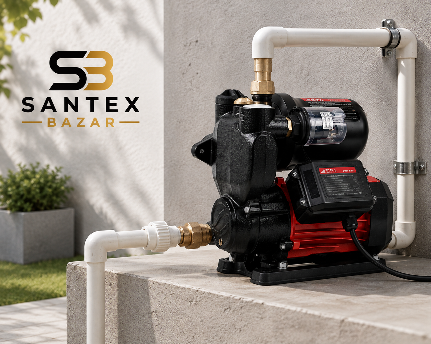 EPA Avtomatik Bosim Suv Nasosi EVN-A/370