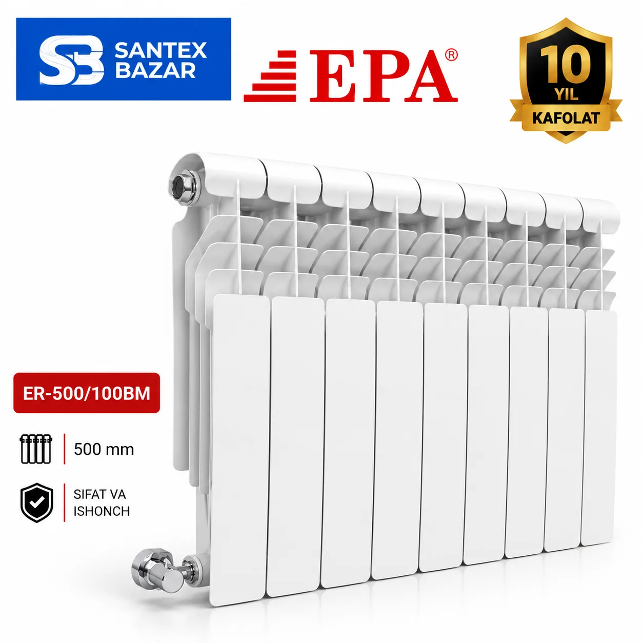 EPA ER-500/100BM radiator