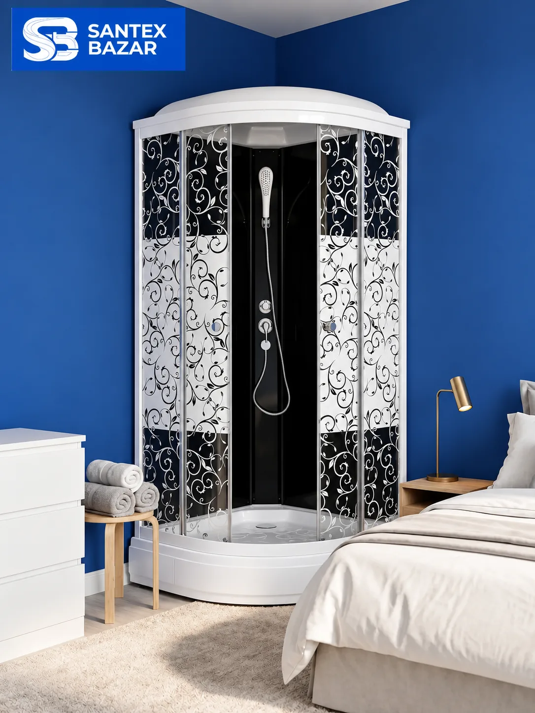 Dush kabinasi, Triton 88x88 sm