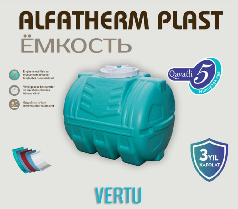 Bak VERTU Alfaterm plast