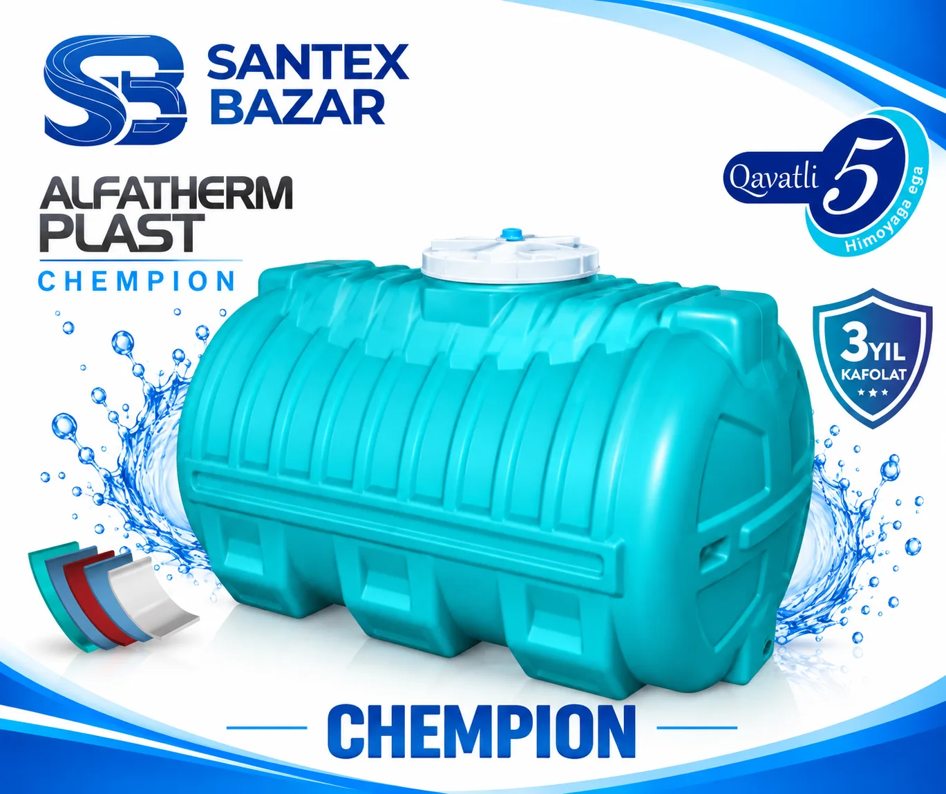 Alfatherm Plast CHEMPION bak