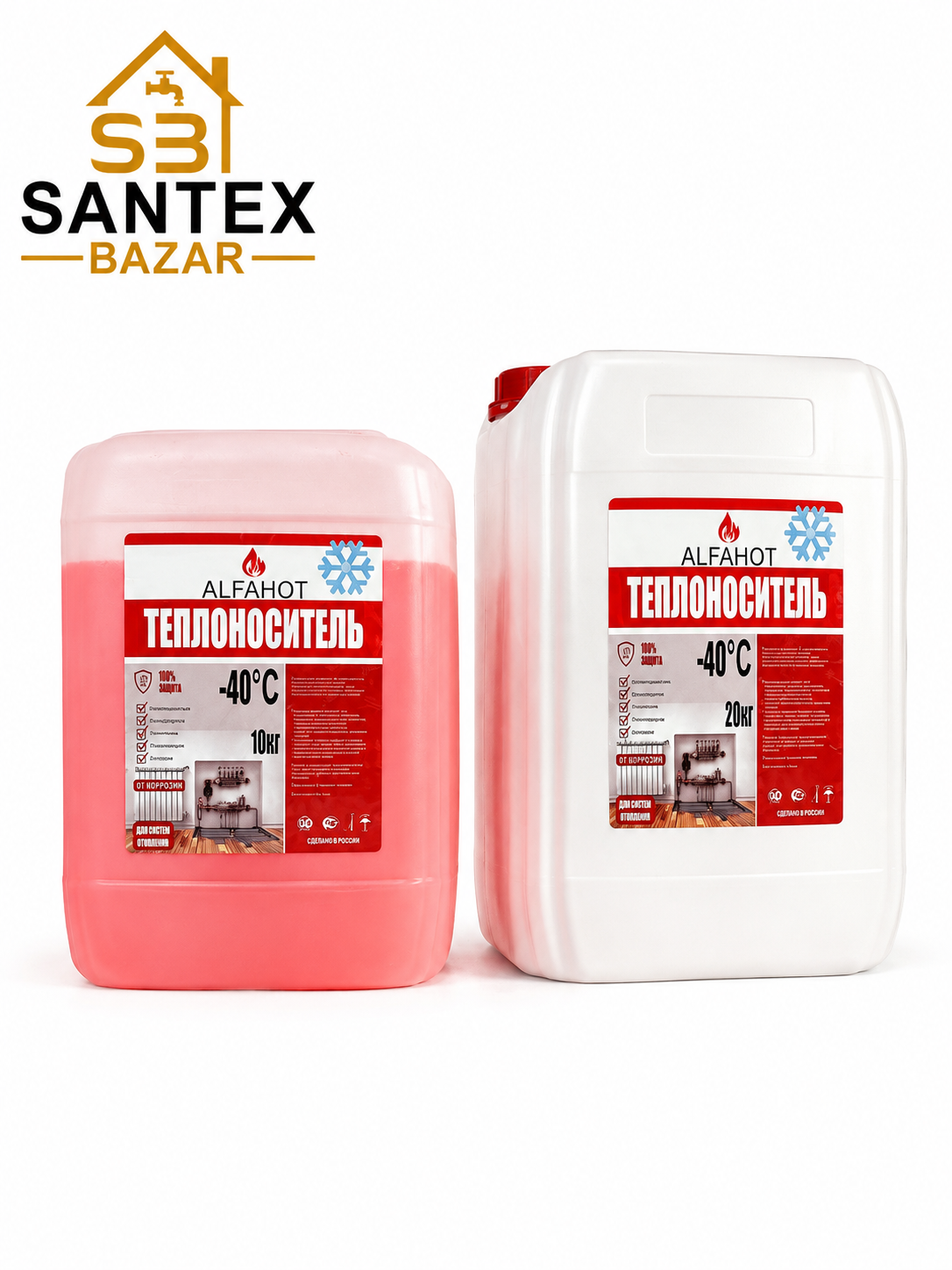 Alfahot teplonositel 10 kg , 20 kg