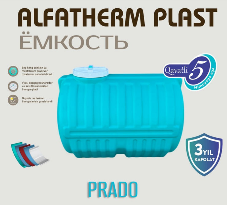 Bak PRADO Alfaterm plast