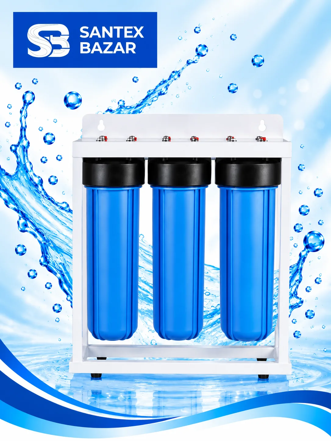 Pollwon PW169-20M-3 — 3 bosqichli suv filtrlash tizimi