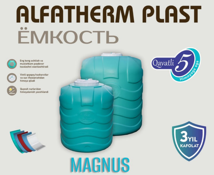 Bak MAGNUS Alfaterm plast