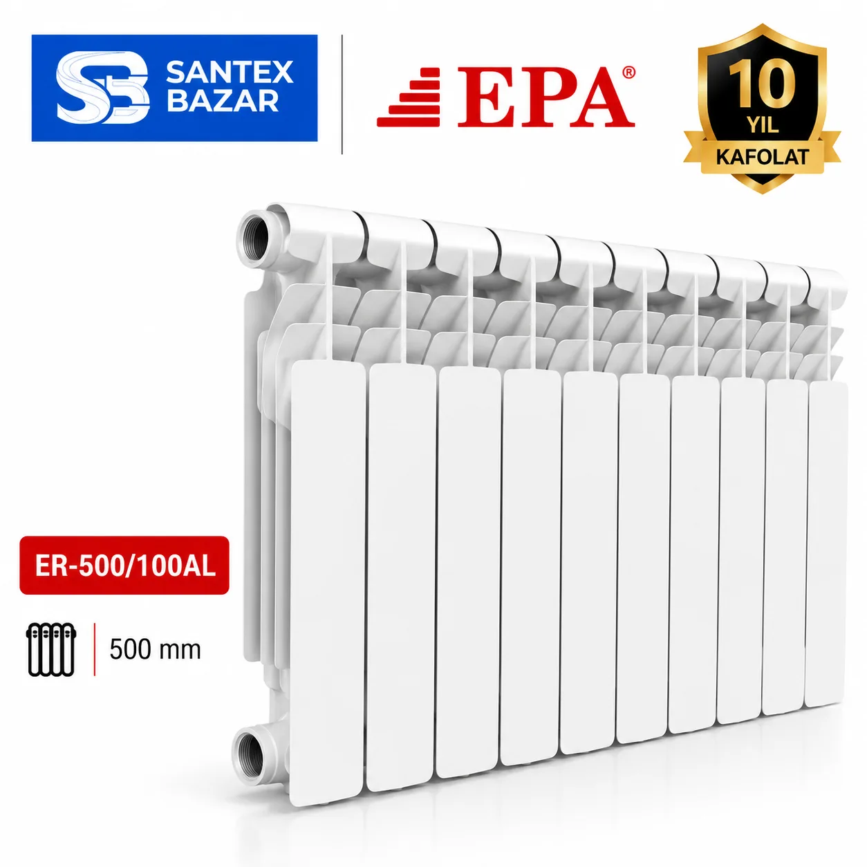 EPA ER-500/100AL radiator