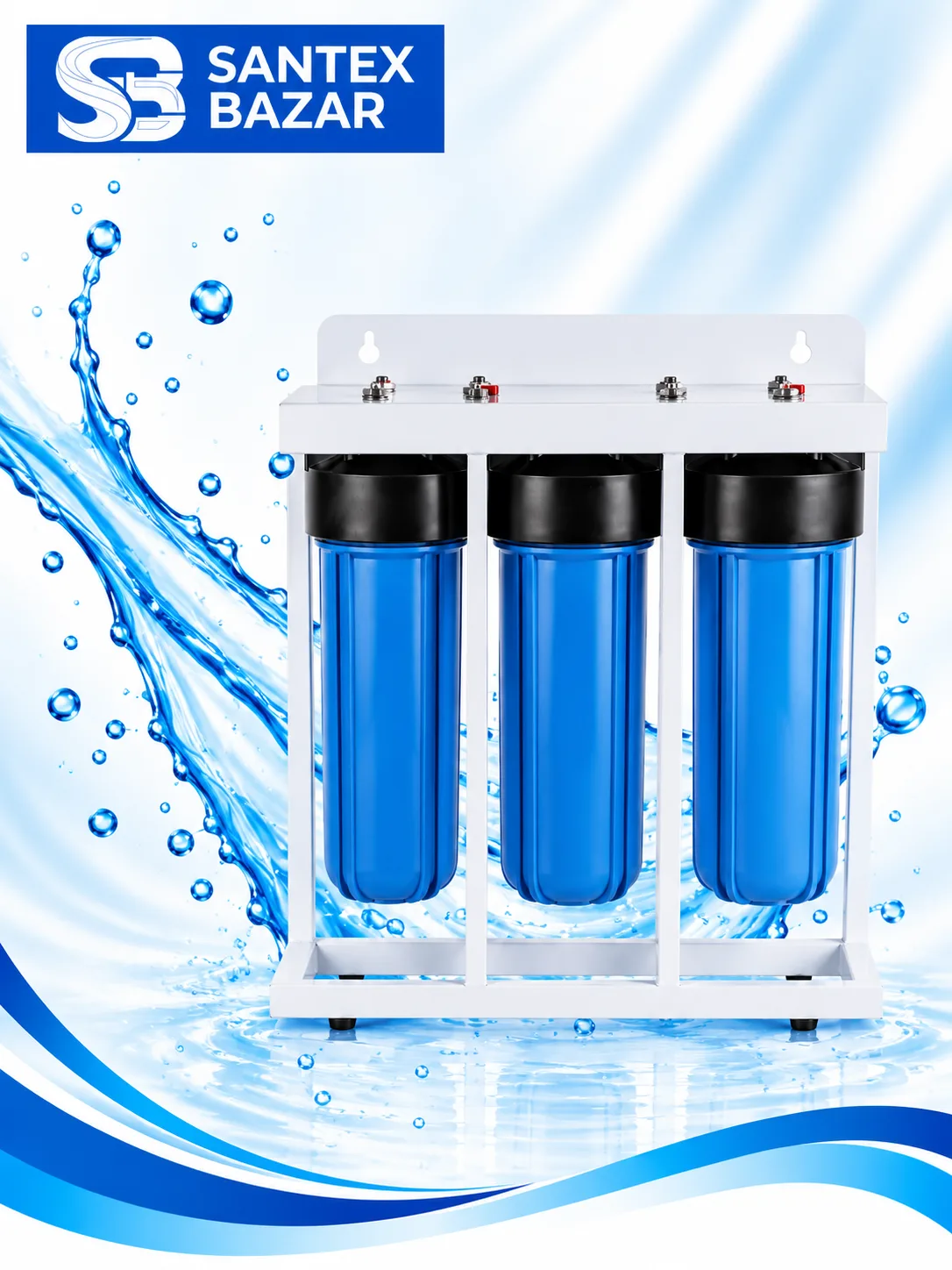 Pollwon PW169-10M-3 — 3 bosqichli suv filtrlash tizimi
