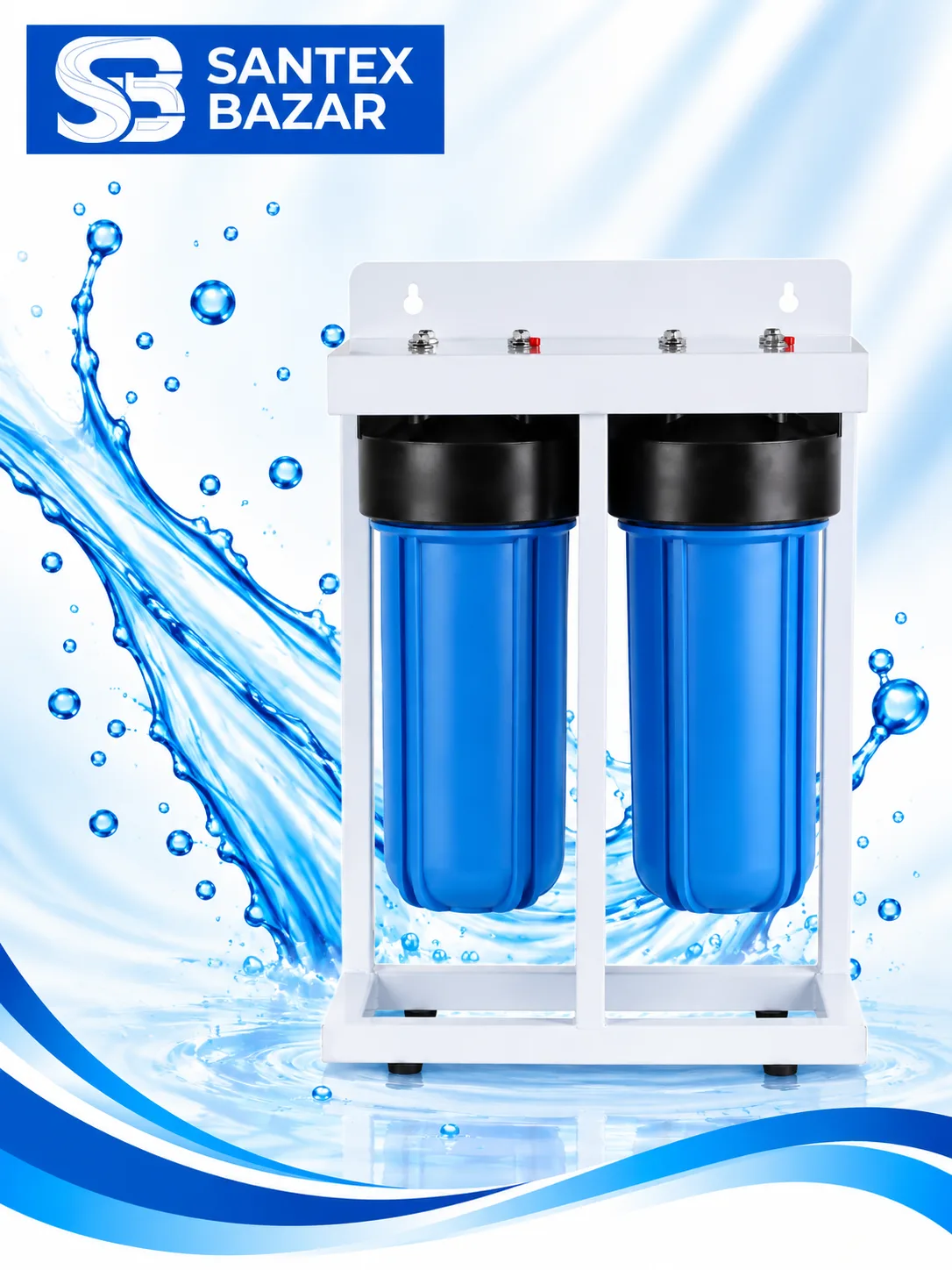 Pollwon PW169-10M-2 — 2 bosqichli suv filtrlash tizimi